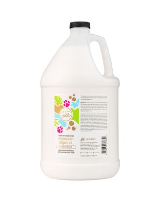 Pet Silk Moroccan Argan Oil Conditioner - wygładzająca odżywka do sierści z olejkiem arganowym, koncentrat 1:16 - 3,8L
