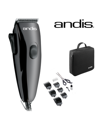 Andis PM-1 Deluxe - Corded Pet Clipper with Storage Case & Accessories