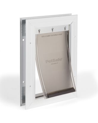 PetSafe Staywell Aluminium 2-Way Pet Door - drzwiczki dla psa i kota, z aluminiowym wzmocnieniem