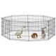 MidWest New World Basic Exercise Pen 61x61cm - Foldable Pen Without Door, Playpen for Dogs & Small Animals