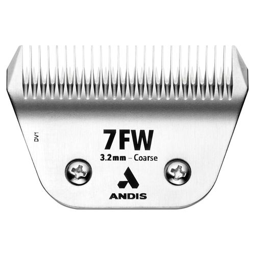 Andis Ceramic EDGE 7FW Wide Blade - szerokie, ceramiczne ostrze do maszynek Snap-On, stal chromowana, 3,2mm