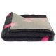Blovi DryBed VetBed A - Non-Slip Pet Bed, Graphite with Pink Stars
