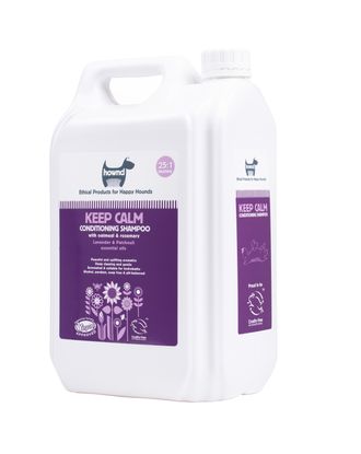Hownd Keep Calm Conditioning Shampoo - kojąco-relaksacyjny szampon dla psów i kotów, koncentrat 1:25 - 5L