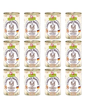 GranataPet Poultry PUR - monoproteinowa bezzbożowa mokra karma dla psa, drób - 12x 400g