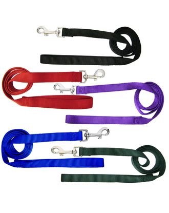 Hamilton Single Thick Leash Long - nylonowa smycz dla psów średnich ras, szerokość 19mm, długość 183cm