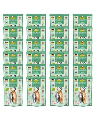 GranataPet DeliCatessen Venison Pur - bezzbożowa mokra karma z dziczyzną, saszetki dla kota - 24x 85g