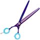 P&W Carat Left Chunker Scissors 7,5" - degażówki jednostronne dla osób leworęcznych, 24 ząbki