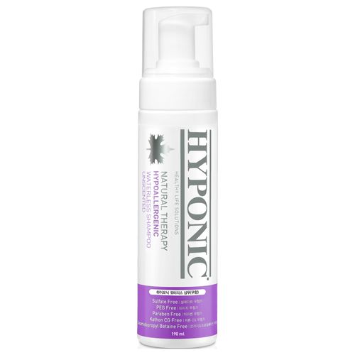 Hyponic Hypoallergenic Unscented Waterless Shampoo 190ml - hipoalergiczny szampon na sucho dla psa i kota, bezzapachowy