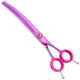 P&W ButterFly Curved Chunker Scissors 7,5" - degażówki groomerskie gięte, 31 ząbków typu chunkers