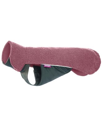 Polar Pomppa Mallow - gruby polar kurtka dla psa, różowy