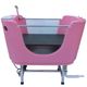 Blovi Hydro Therapy Dog Spa Pink Tub - Professional Pet Bathtub, with Ozone Therapy