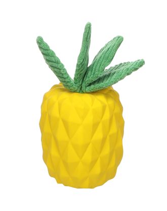 Flamingo Seezo Pineapple Toy - gumowa zabawka dla psa z efektami dźwiękowymi, ananas