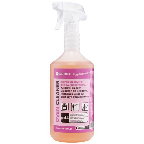 Eco Shine Oven Cleaner 1L - pianka do mycia kuchenek, grilli, piekarników, rusztów, okapów