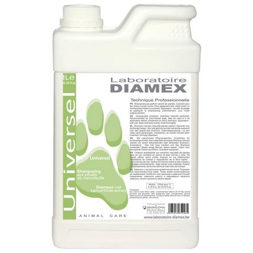 Diamex Universel Chevrefeuille - szampon z wiciokrzewem miodowym, do krótkiej sierści, koncentrat 1:8