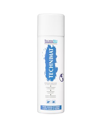 Technivet Technimat Detangler 400ml - antystatyczna odżywka ułatwiająca rozczesywanie sierści psa i kota