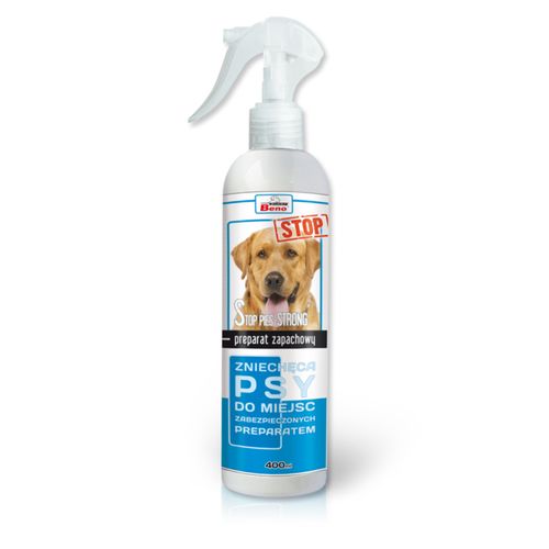 Super Benek Stop Pies Strong Spray 400ml - preparat odstraszający psy w sprayu