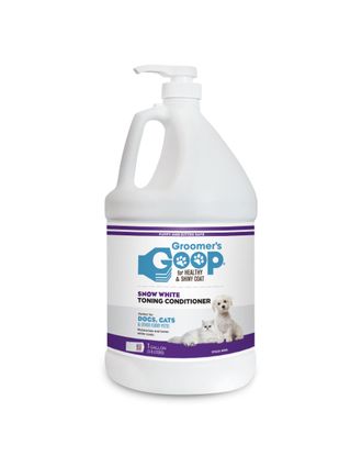 Groomer's Goop Snow White Conditioner - odżywka do białej sierści psa i kota - 3,8L