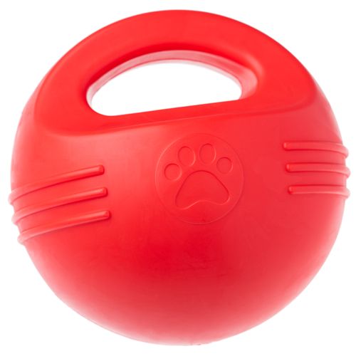 JK Animals Big Ball With Hand - duża, gumowa piłka dla psa z uchwytem, do wody