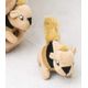 Outward Hound Hide A Squirrels Replacement 3Pack - zapasowe pluszowe wiewiórki dla psa, 3szt.