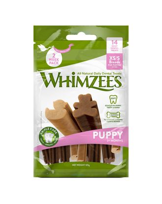 Whimzees Natural Dental Treat Puppy - naturalny przysmak dentystyczny dla szczeniąt