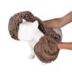 Flamingo Pakka Rapid Dry Towel 80x30cm - ręcznik dla psa, z kieszeniami na dłonie