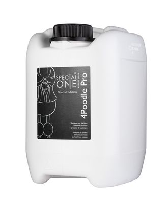 Special One 4Poodle Pro Shampoo - szampon dla pudla, do kręconej i wełnistej sierści, koncentrat 1:10 - 5L