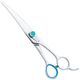 Geib Super Gator Curved Scissors - profesjonalne nożyczki groomerskie gięte z mikroszlifem, ergonomicznym uchwytem, ze stali nierdzewnej potrójnie hartowanej