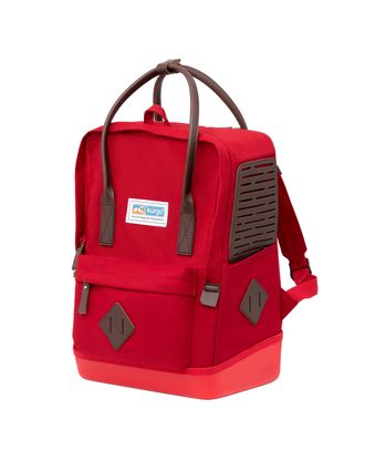 Kurgo Nomad Carrier Red - plecak dla małego psa i kota, czerwony