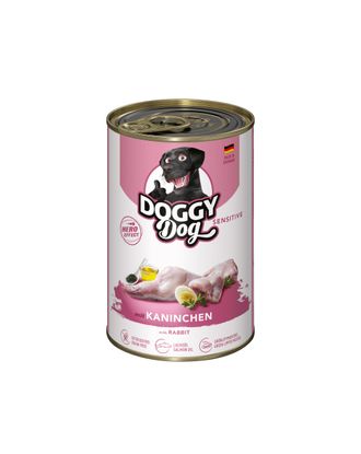 Doggy Dog Rabbit Sensitive - bezzbożowa mokra karma dla psa, z królikiem - 400g