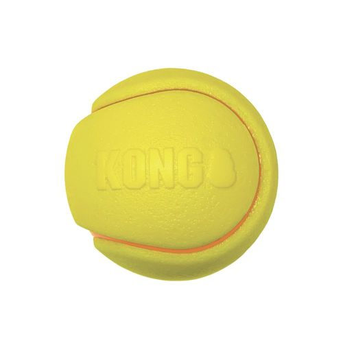 KONG Squeezz Tennis Ball 2 szt. - piłka gumowa dla psa, piszcząca
