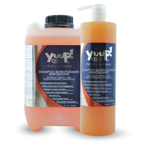 Yuup! Professional Restructuring and Strengthening Shampoo - szampon silnie odbudowujący i wzmacniający włos, koncentrat 1:20
