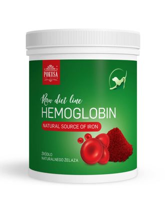 Pokusa RawDietLine Hemoglobin - preparat uzupełniający niedobory żelaza u psów i kotów - 800g