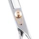 Jargem Strong Straight Scissors - Long Blade Sturdy Grooming Shears With Gold Screw