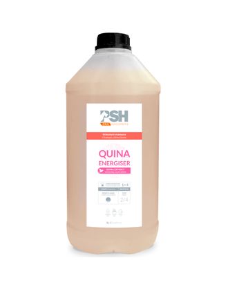 PSH Pro Quina Energiser Shampoo - szampon teksturyzujący dla psów szorstkowłosych, z chininą, koncentrat 1:4 -  5L