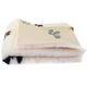 Blovi DryBed VetBed A+ - Non-Slip Pet Bed, White Cream-Black