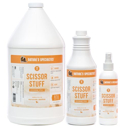 Nature's Specialties Scissor Stuff - profesjonalny spray ułatwiający strzyżenie, dla psa i kota