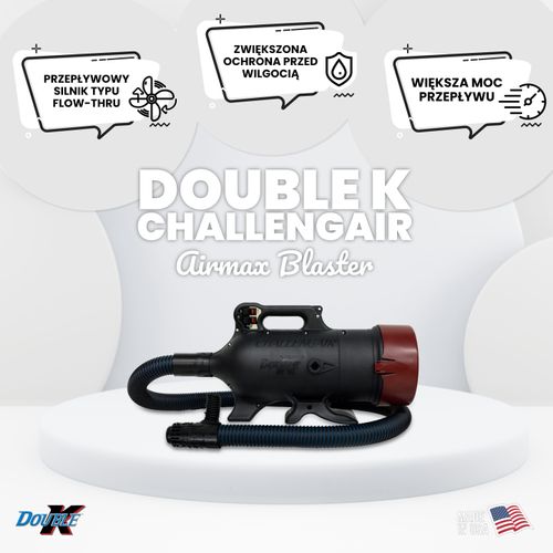 Double K ChallengAir Airmax Blaster 2200W - Powerful, Twin-Engine