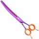 P&W ButterFly Curved Thinning Scissors 7,5" - degażówki groomerskie gięte, 58 ząbków z mikroszlifem