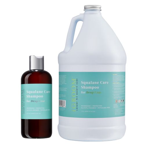 iGroom Squalane Care Shampoo - nawilżający szampon do suchej sierści psa i kota, ze skwalanem, koncentrat 1:8