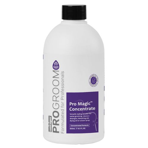 ProGroom Pro Magic Concentrate 500ml - wielozadaniowy spray ułatwiający pielęgnację sierści psa i kota, koncentrat