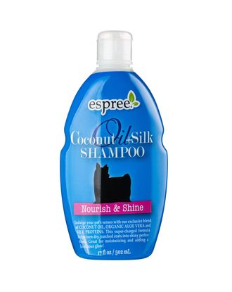Espree Coconut Oil & Silk Shampoo - odżywczo-nabłyszczający szampon dla psa, koncentrat 1:8