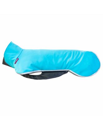 Sportti Pomppa Arctic - wodoodporny softshell dla psa, niebieski