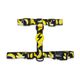 Dashi Eco Banana Back Harness - regulowane szelki guard dla psa, z materiałów z recyklingu, wzór w banany