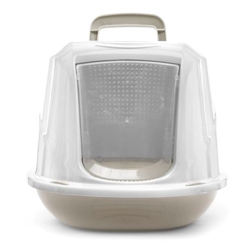 Record Arena Cat Litter Box 45x36x32cm - kuweta dla kota zamykana, z filtrem przeciwzapachowym