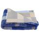 Blovi DryBed VetBed A+ - Non-Slip Pet Bed, Blue Checkered (Patchwork)