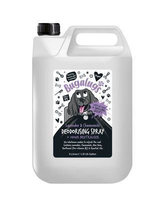 Bugalugs Lavender&Chamomile Deodorising Spray - preparat odświeżający szatę i łagodzący podrażnienia skóry - 5L