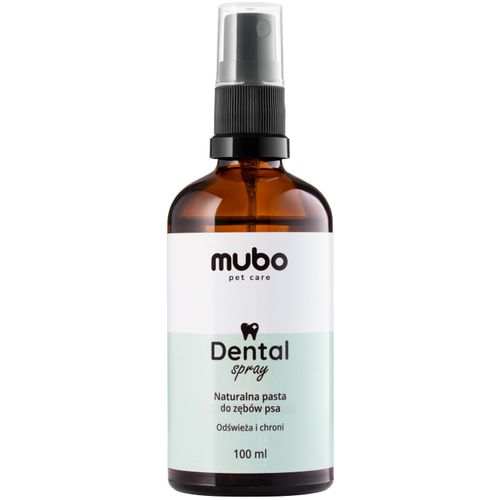 Mubo Dental Spray 100ml - naturalna pasta do zębów w sprayu dla psa