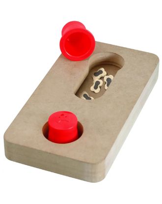 Flamingo Braintrain Gauss - mini zabawka na inteligencję dla psa, 22x12cm