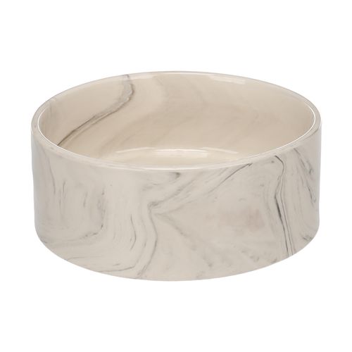 Flamingo Baron Ceramic Bowl - miska ceramiczna dla psa, kota, imitacja marmuru