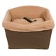 PetSafe Happy Ride Seat Brown - fotelik samochodowy dla psa do 14kg, brązowy